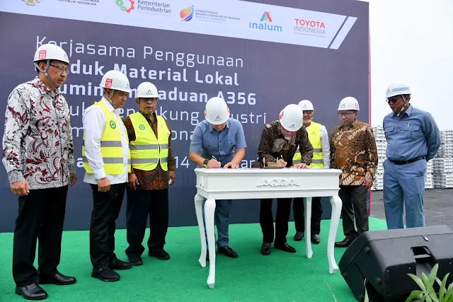 PT Inalum Diminta Produksi Kebutuhan Otomotif 