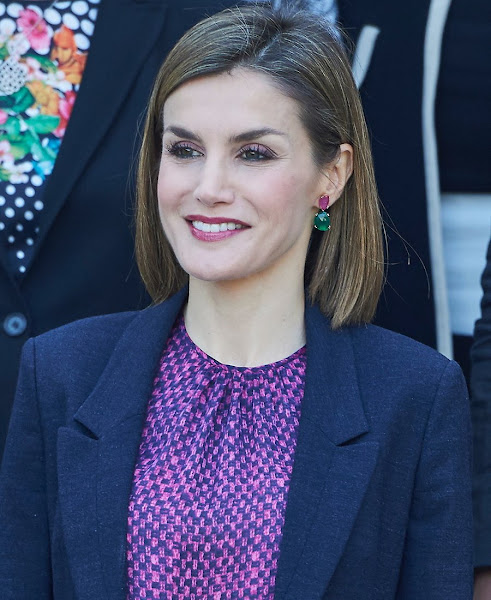 Queen Letizia attend the meeting of 'Women For Africa' foundation
