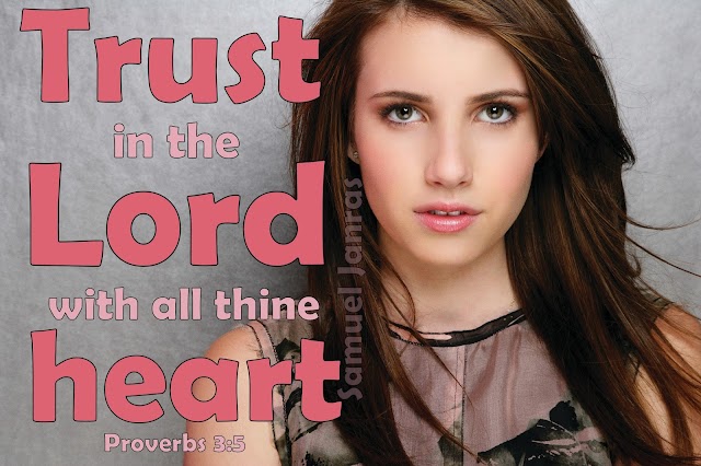 Trust Lord Desktop Bible Verse