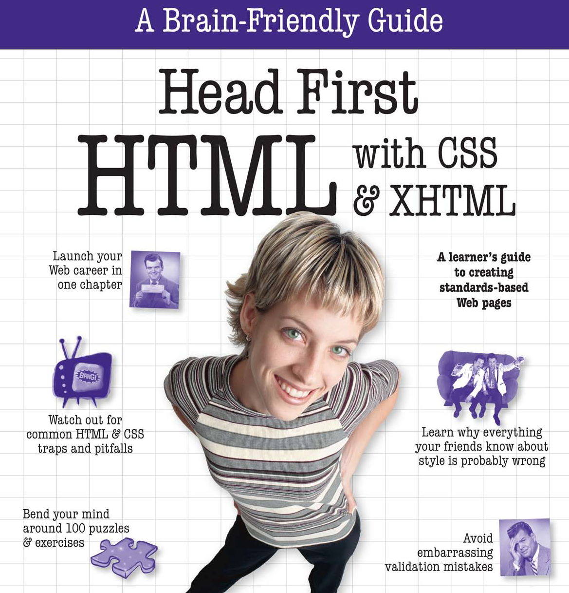 تحميل كتاب Head First HTML with CSS and XHTML - برمجة وتصميم المواقع