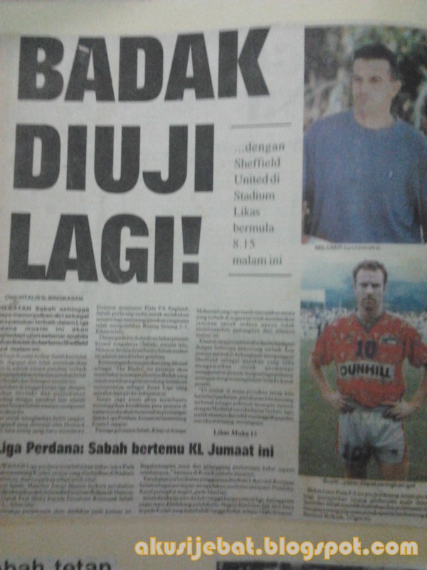 akusijebat: Koleksi Gambar Sabah FA '96' Part #1