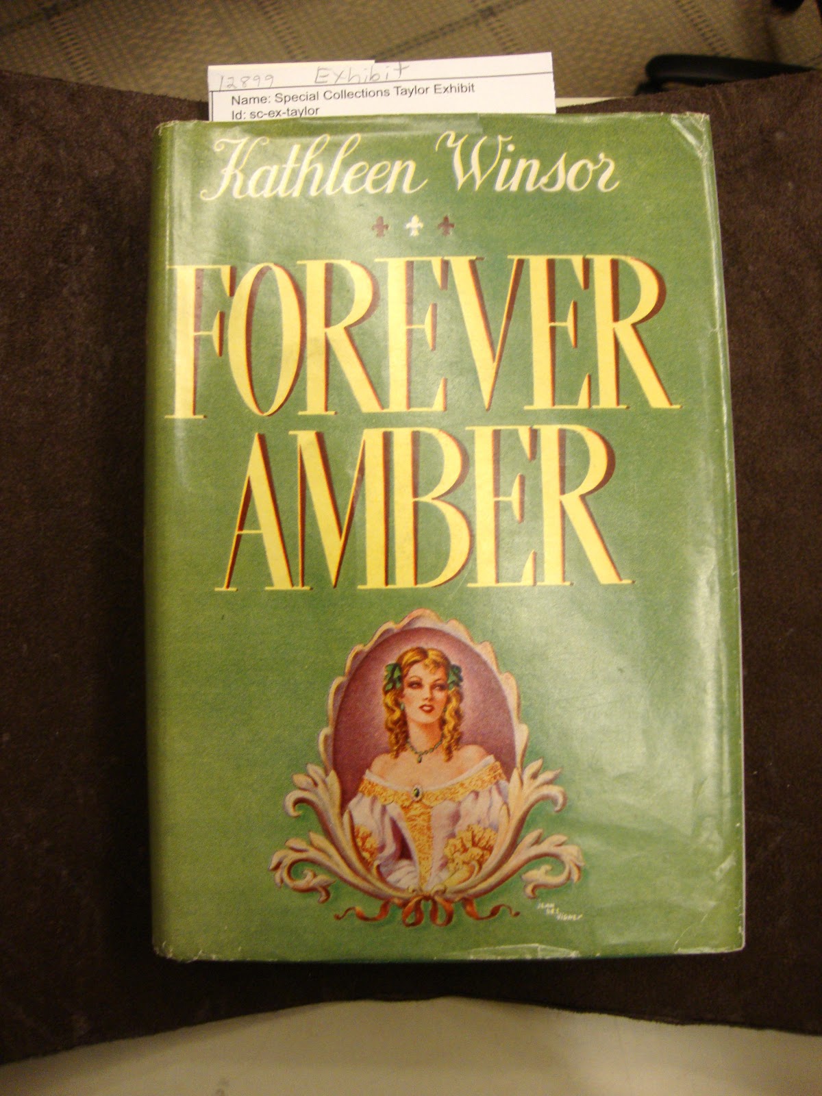 at the bench Forever Amber