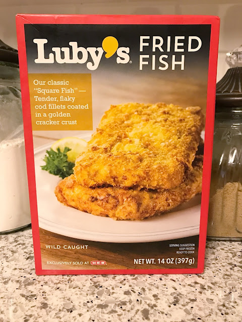 Luby's fish sold exclusively at HEB