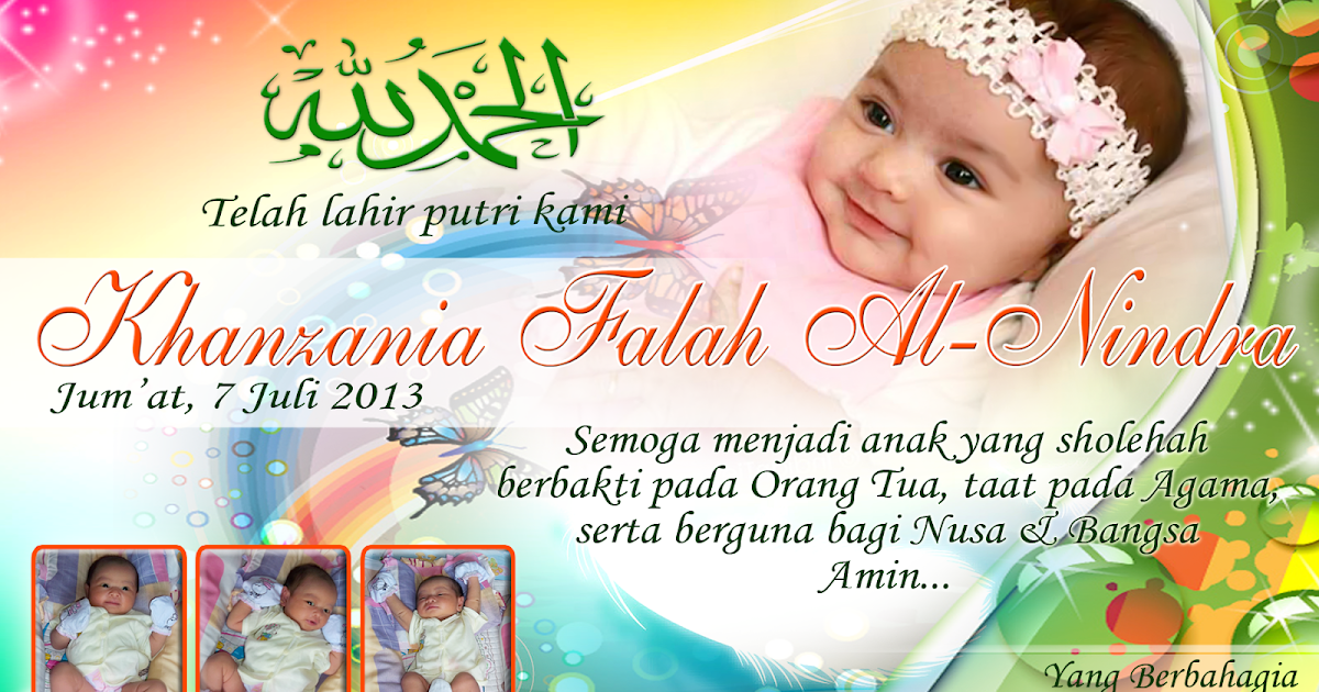 Ucapan Kelahiran Anak English / Kadangkala bingung ingin