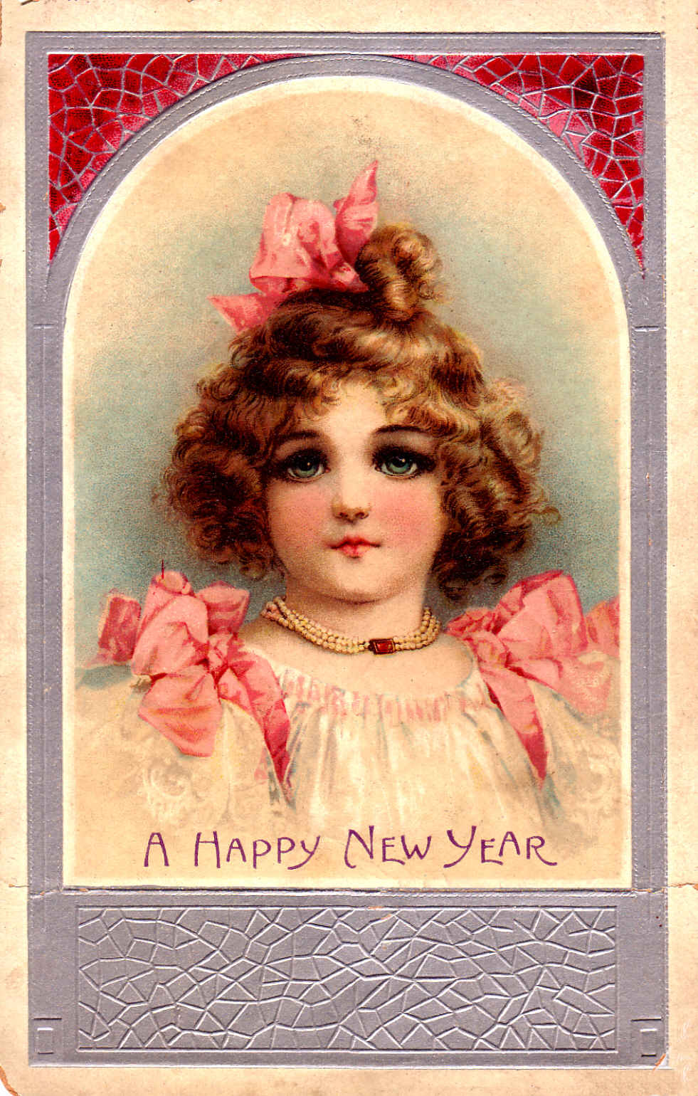 Clearly Vintage Vintage New Years Postcards