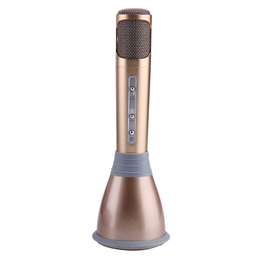 WE SUPPLY WHAT YOU NEED Karaoke Microphone Speaker Wireless Bluetooth