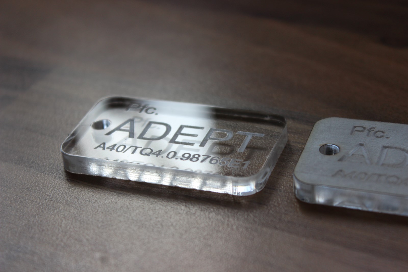 Deep Engrave Plastic