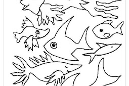 Ausmalbilder Fische 03 Kostenlose Ausmalbilder Zeichnung