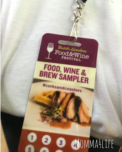 Momma4life Food And Wine Festival Busch Gardens Review Overview
