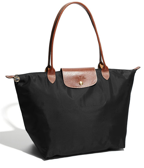 Such as this { Longchamp Large Tote }, a back-to-school staple.