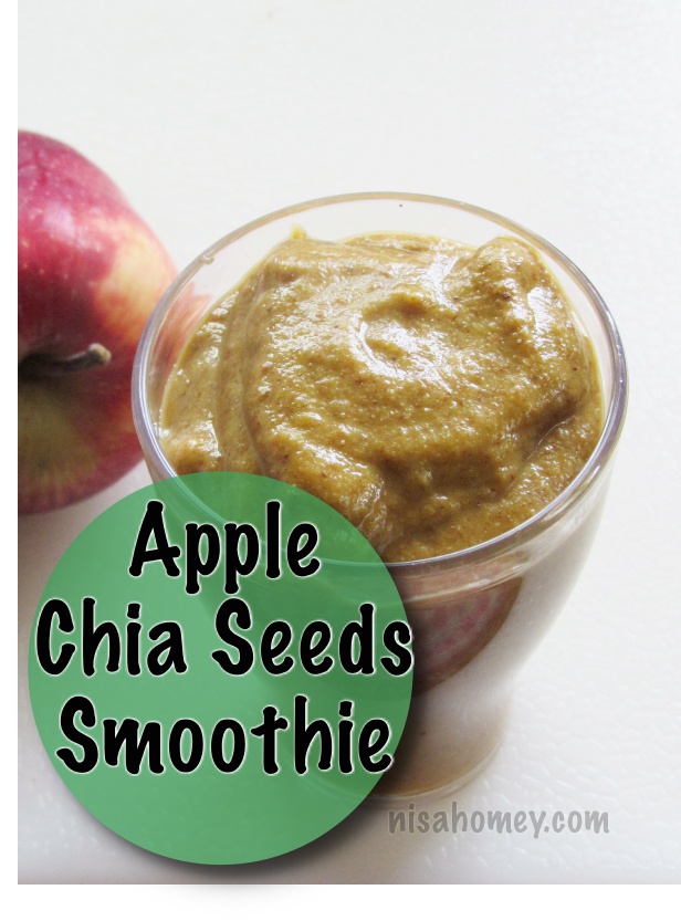 Apple Chia Seeds Smoothie Recipe Cooking Is Easy