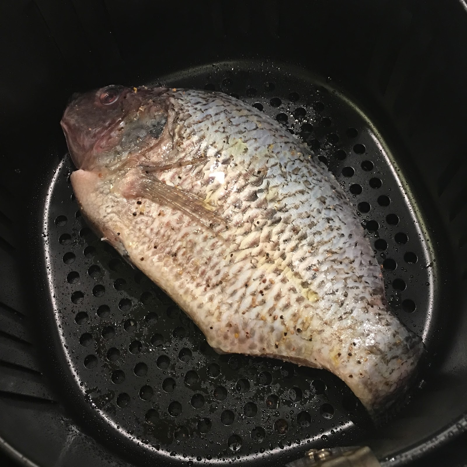 Toast to Roast Air Fried Whole Tilapia