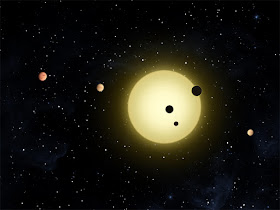 kepler exoplanetas - ilustração 