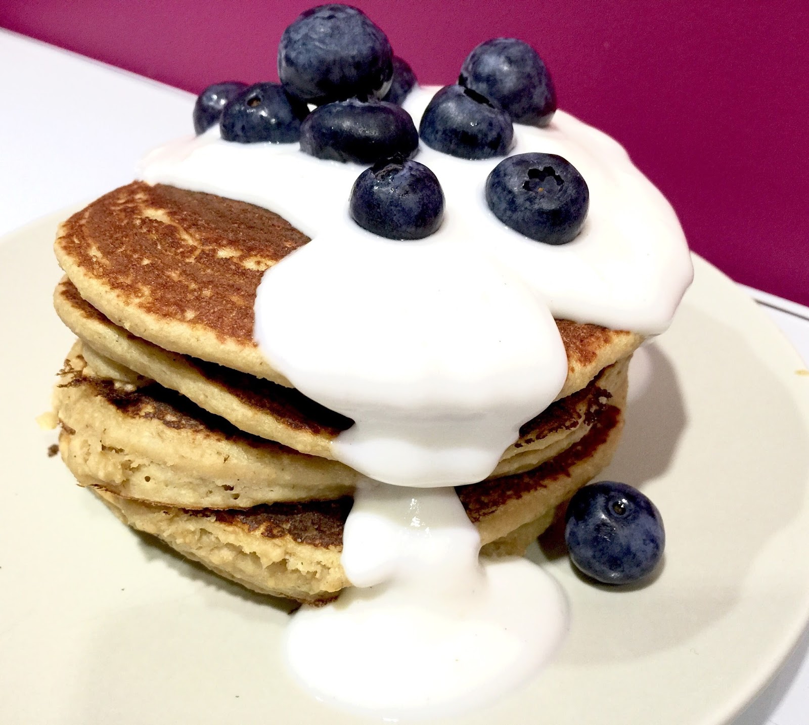 Dulce Muffin Tortitas fitness de avena