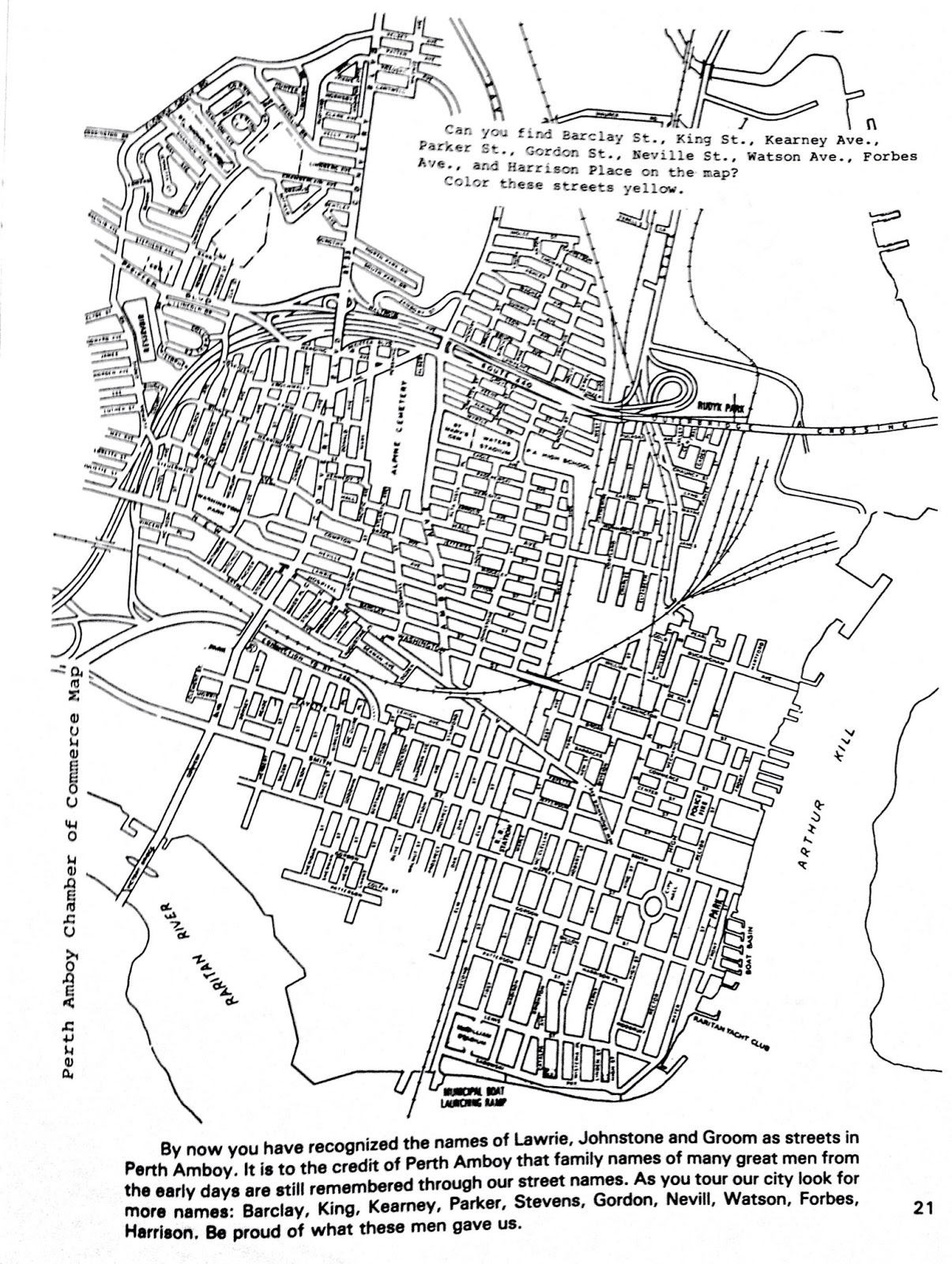 The Helpful Art Teacher The History of Perth Amboy New Jersey