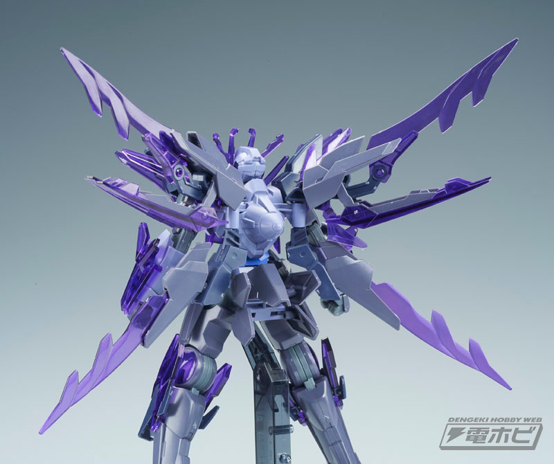 HGBF 1/144 Transient Gundam Glacier Sample Images by Dengeki Hobby