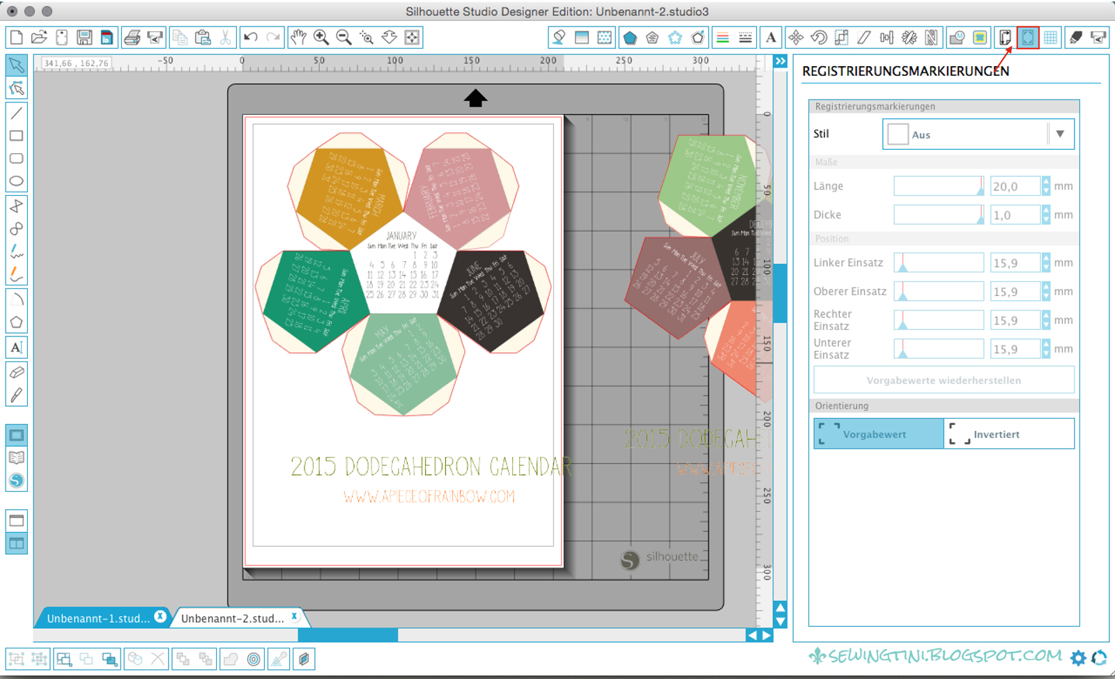 Tinis Plotter-Tutorials - Folge 7 - Print & cut