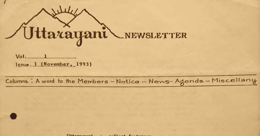 à¤à¤¤à¥à¤¤à¤°à¤¾à¤¯à¤£à¥ à¤à¥ à¤µà¥ à¤¦à¤¿à¤¨ - Old Uttarayani Newsletter