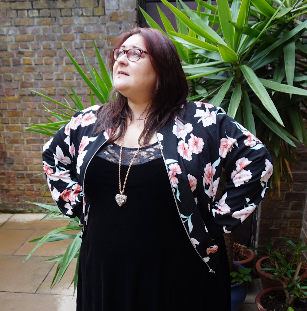 new look floral jacket