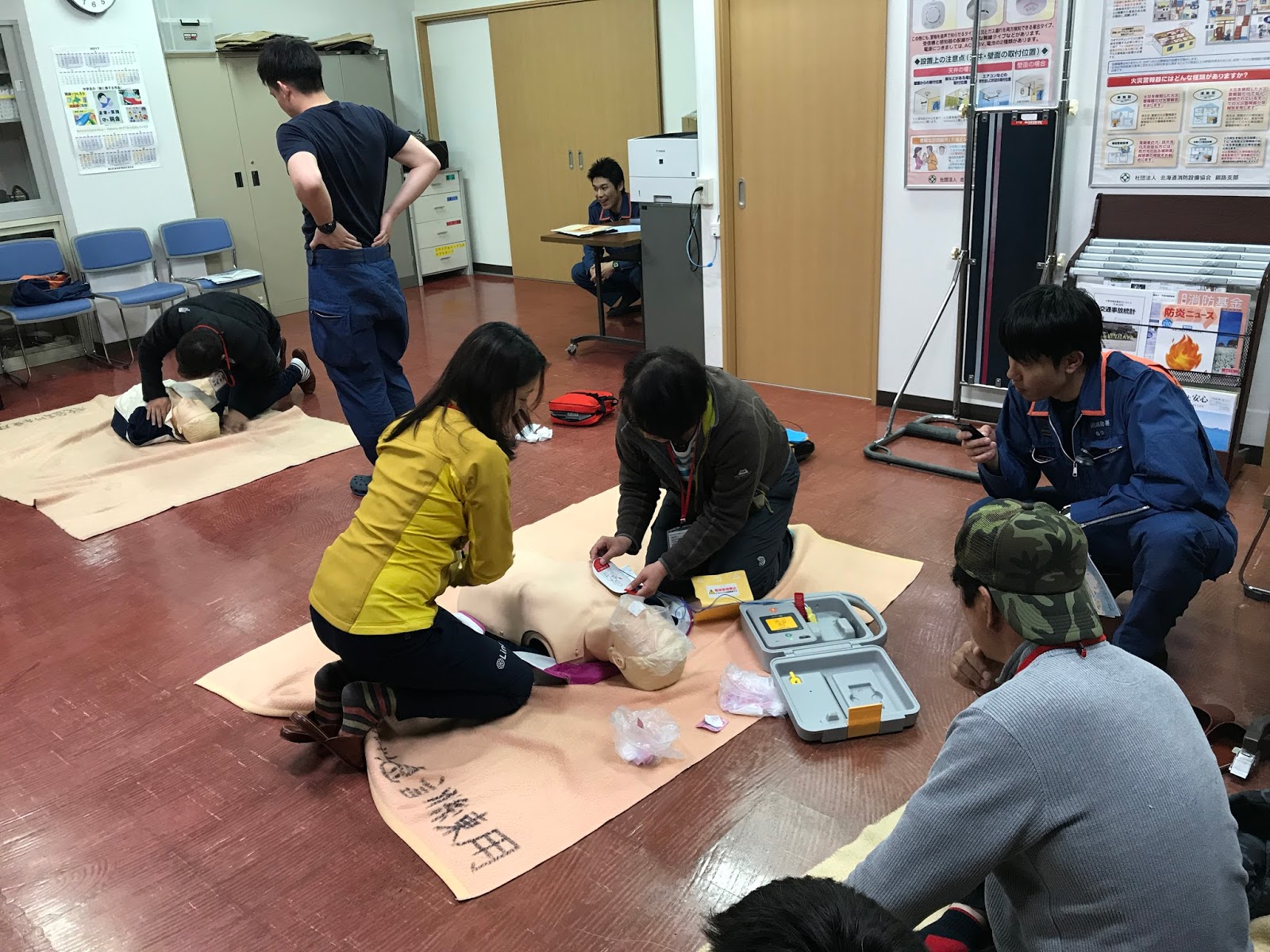 知床らうすリンクルブログ 上級救命講習