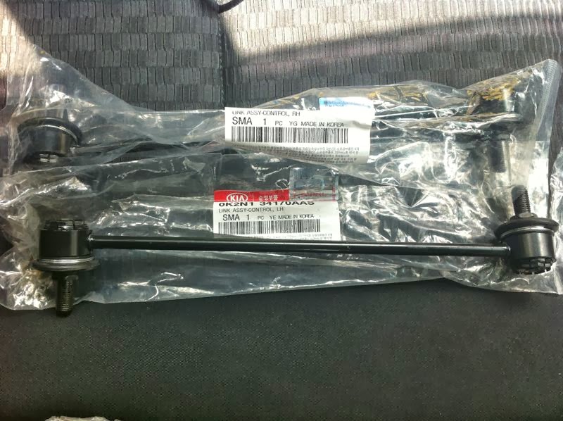 KIA SPECTRA KIA SPECTRA SHOCKS ABSORBER PACKAGE.