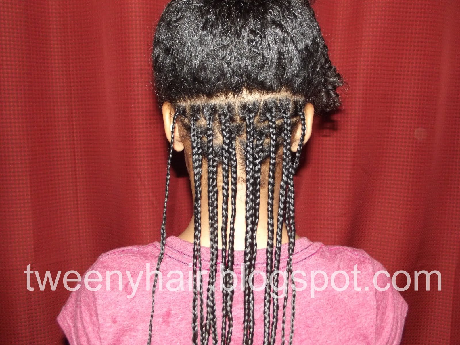 Tweeny Hair Box Braids For Camp