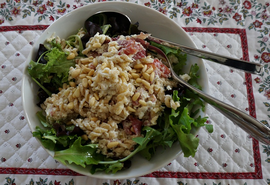 Pasta bowl recipe Hiking and Cooking in the South of France
