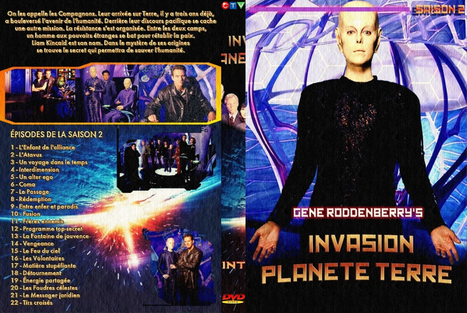 Notre Jeunesse En Orbite Saison 2 four-tous serie de notre jeunesse: invasion planete terre 1998 dvdrip