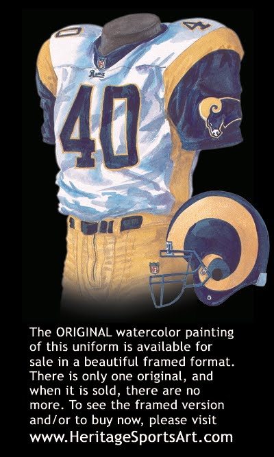 rams 1960s uniforms