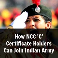 How NCC 'C' Certificate Holders Can Join Indian Army