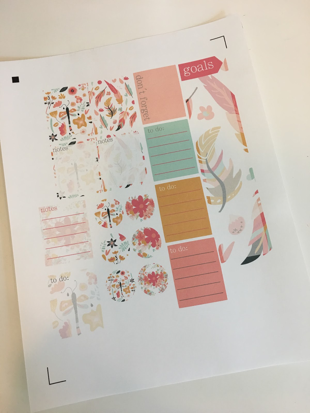 Dry Erase 'Laminated' Stickers with Silhouette CAMEO (Free Sticker Set and a Giveaway