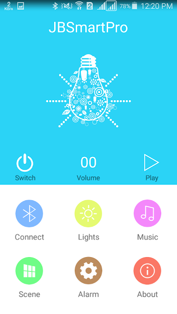 gearbest smart bulb app screenshot 