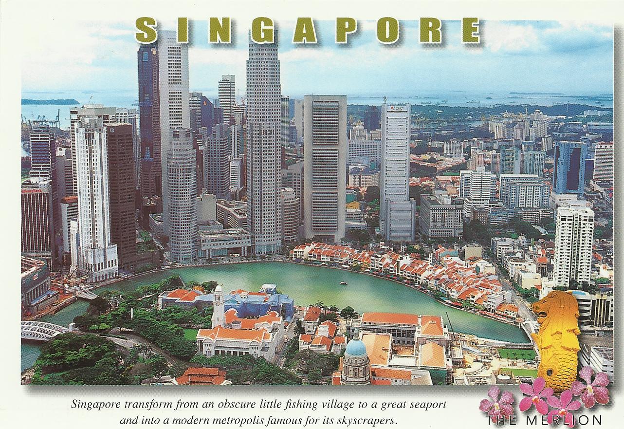 Postcard addicted Singapore