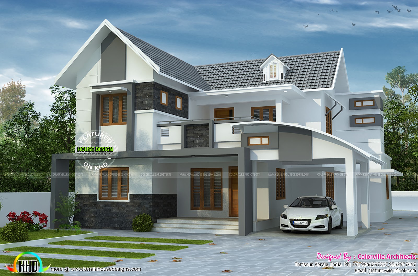 home design by house plan by colorville architects kerala home design home design by house plan by colorville architects kerala home design