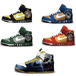 nike potter harry dunks custom shoes sneakers tops sneaker fly griffindors pair need pumps