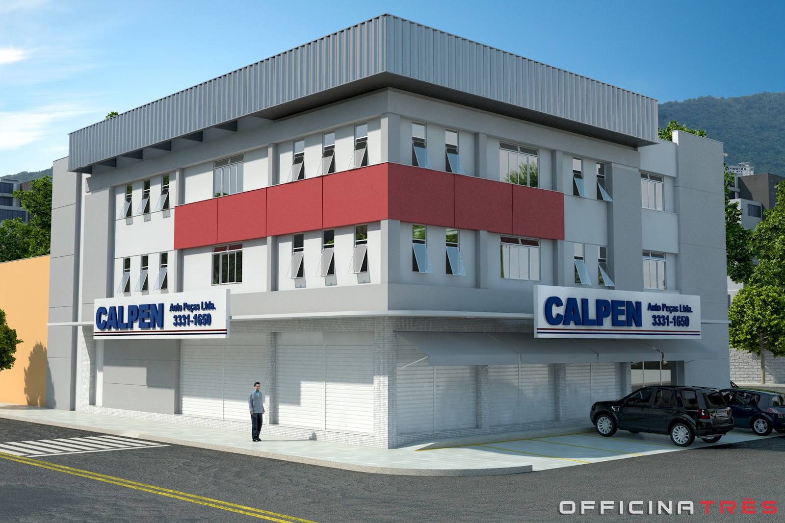 OfficinaTrês: Reforma Calpen Autopeças - Matriz