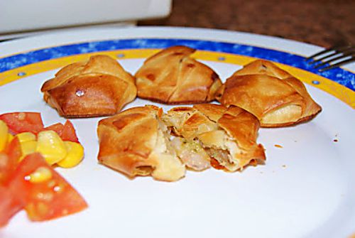 Delicias de gambas al ajillo