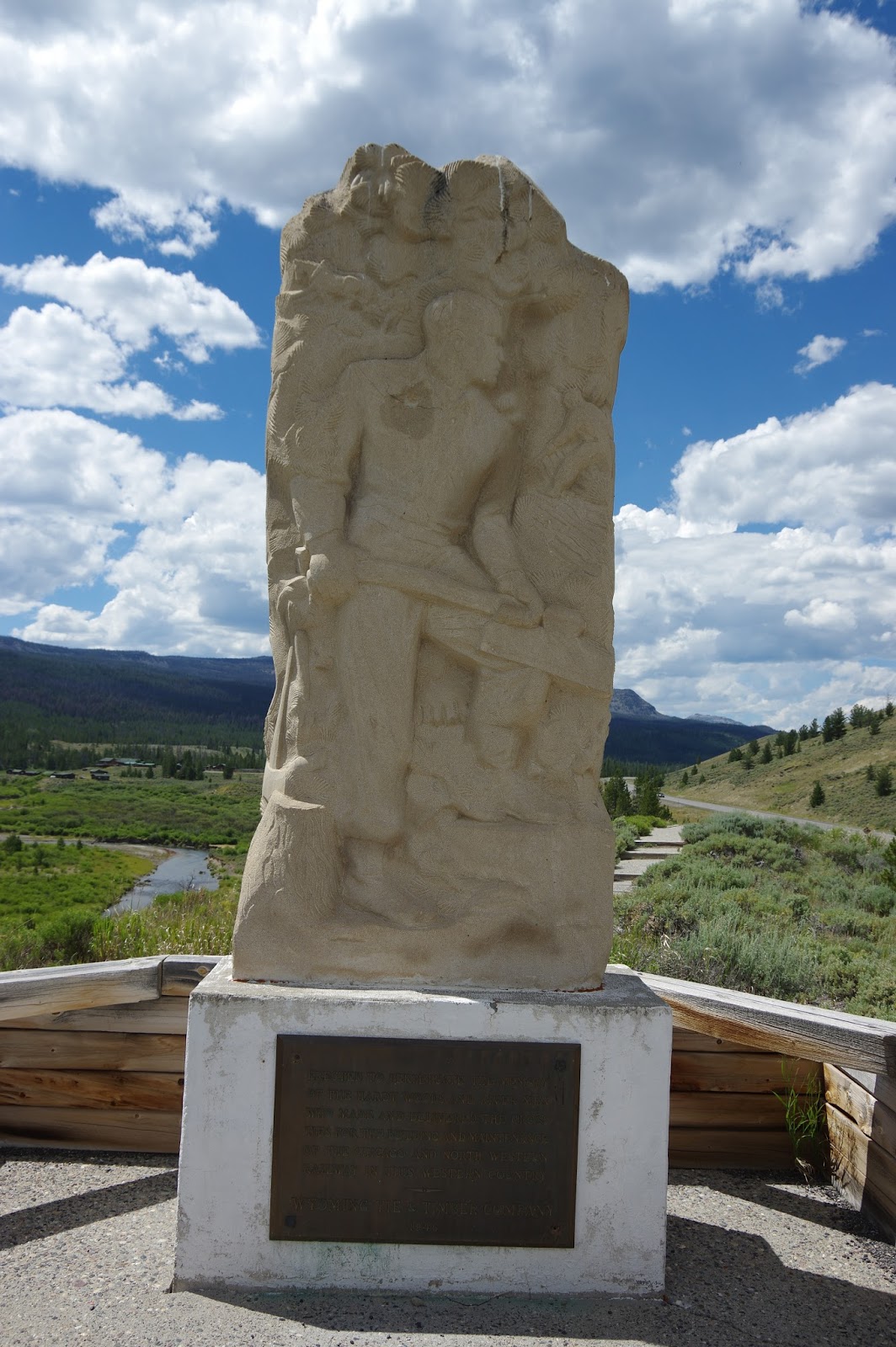 Some Gave All Tie Hack Memorial, Shoshone National Forest, Wyoming