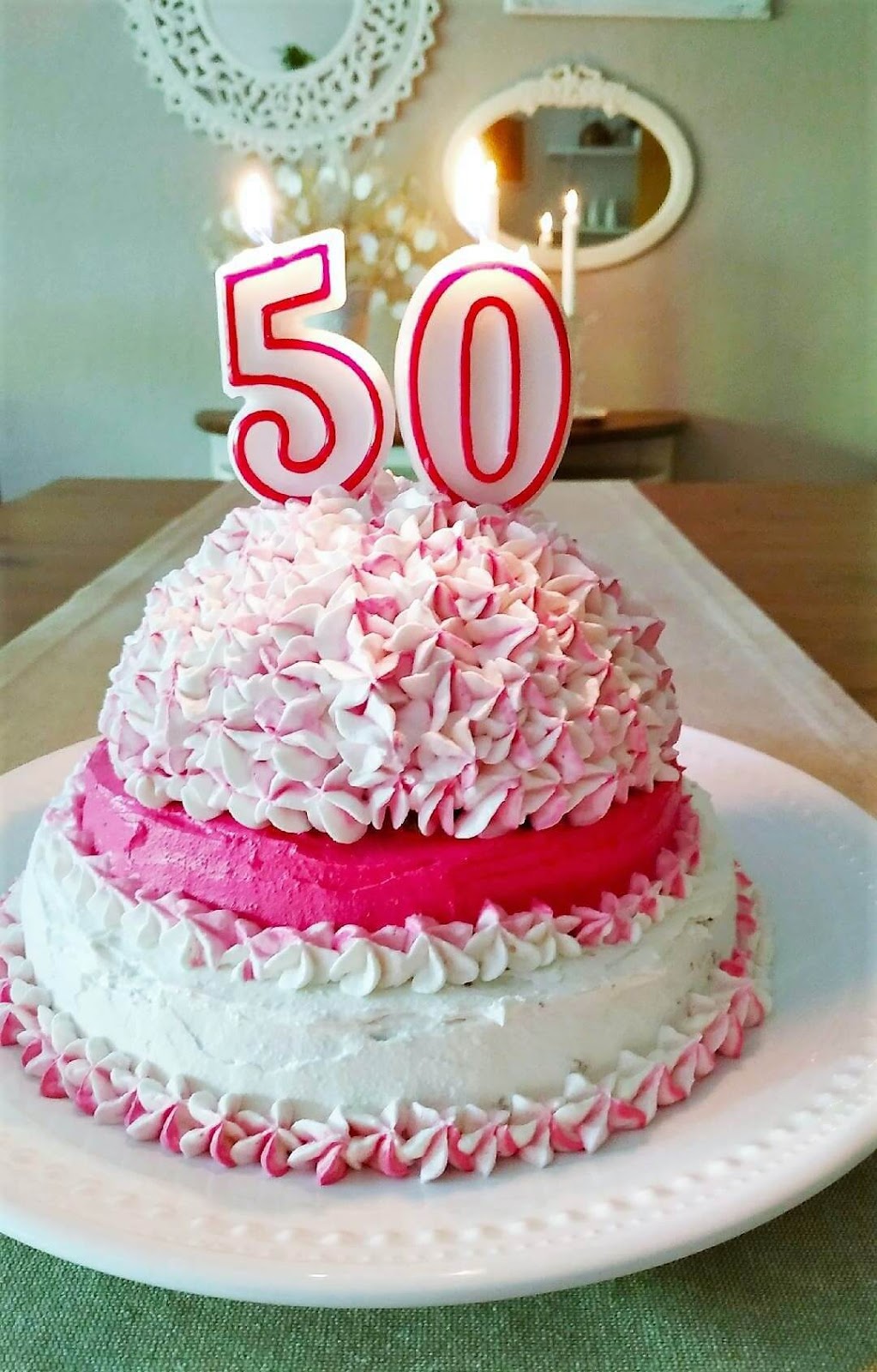Los Dulces de Claudia: Torta de cumpleaños 50 años