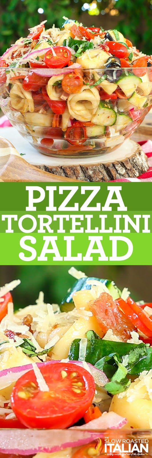 Pizza Tortellini Salad