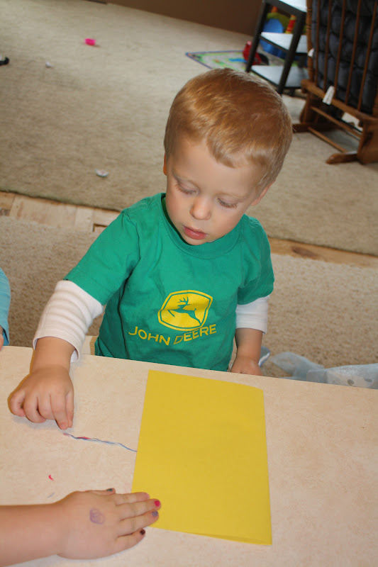 Hefley 5..... Dental Floss Painting