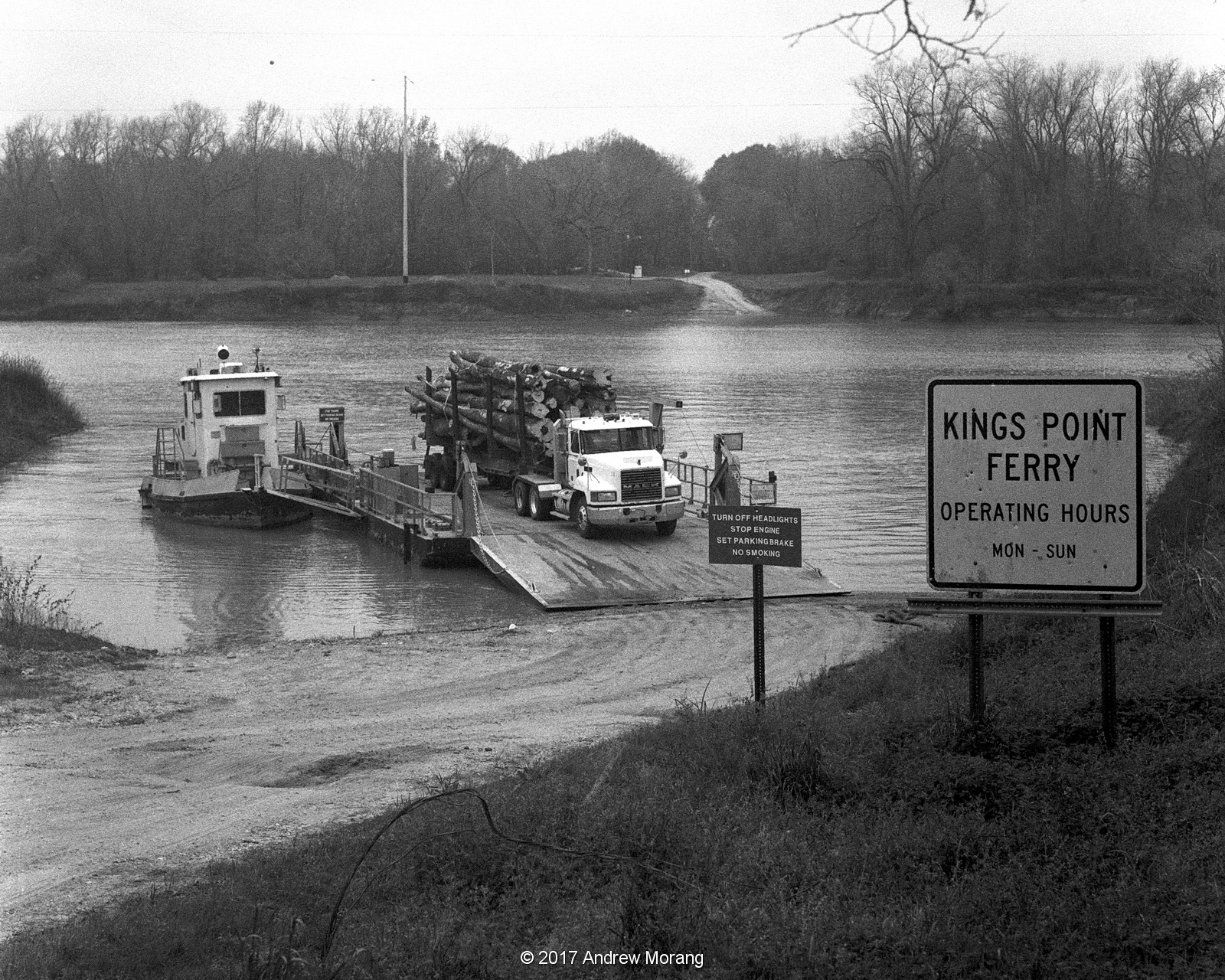 Urban Decay Footloose around Vicksburg with Black and White Film