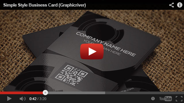 Simple Style Business Card