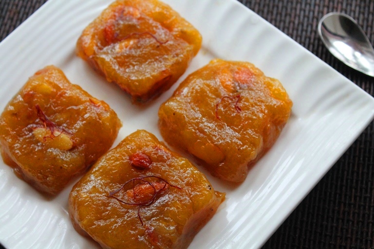 Kerala Banana Halwa Recipe / Nendran Banana Halwa Recipe Yummy Tummy