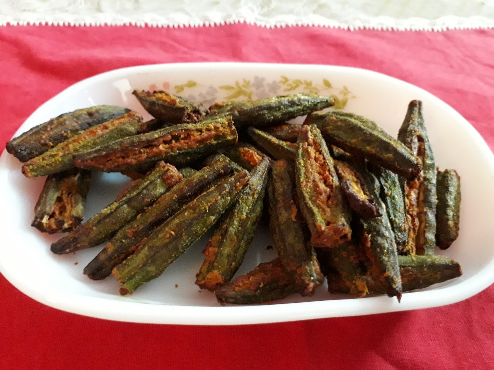 Crispy Bhindi (okra)