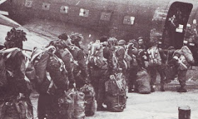 Polish soldiers of the 1st Polish Independent Parachute Brigade boarding plane- Operation Market Garden -Battle of Arnhem