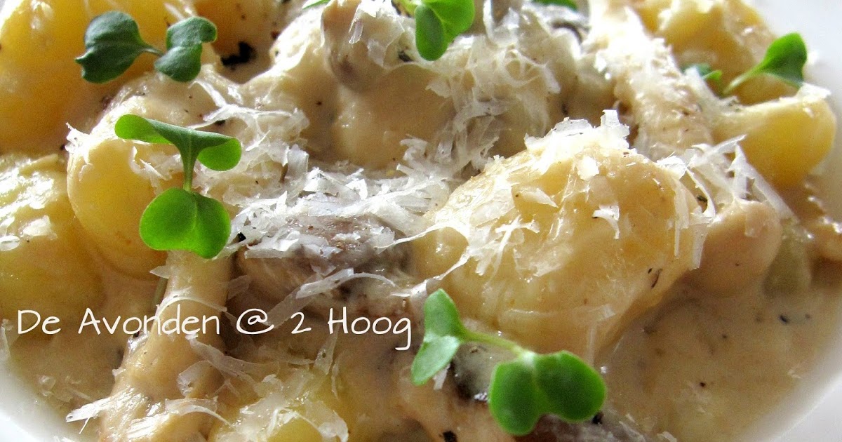 De Avonden 2 Hoog Gnocchi porcini e tartufo