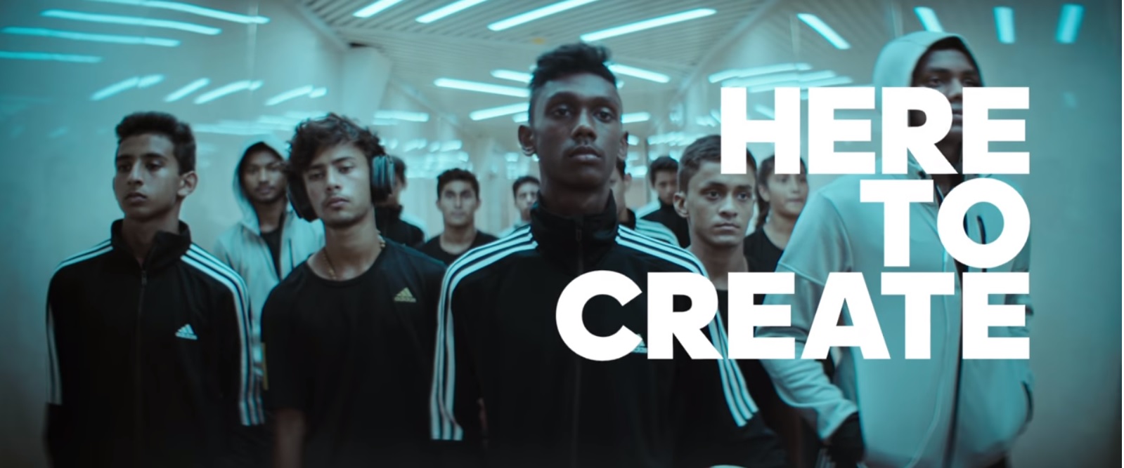 Adidas today launched its new campaign that aims to inspire young