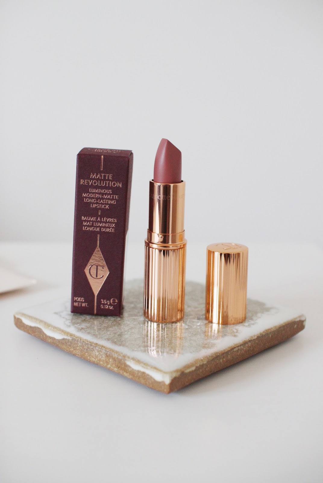 Charlotte Tilbury Pillow Talk Matte Revolution Lipstick Review