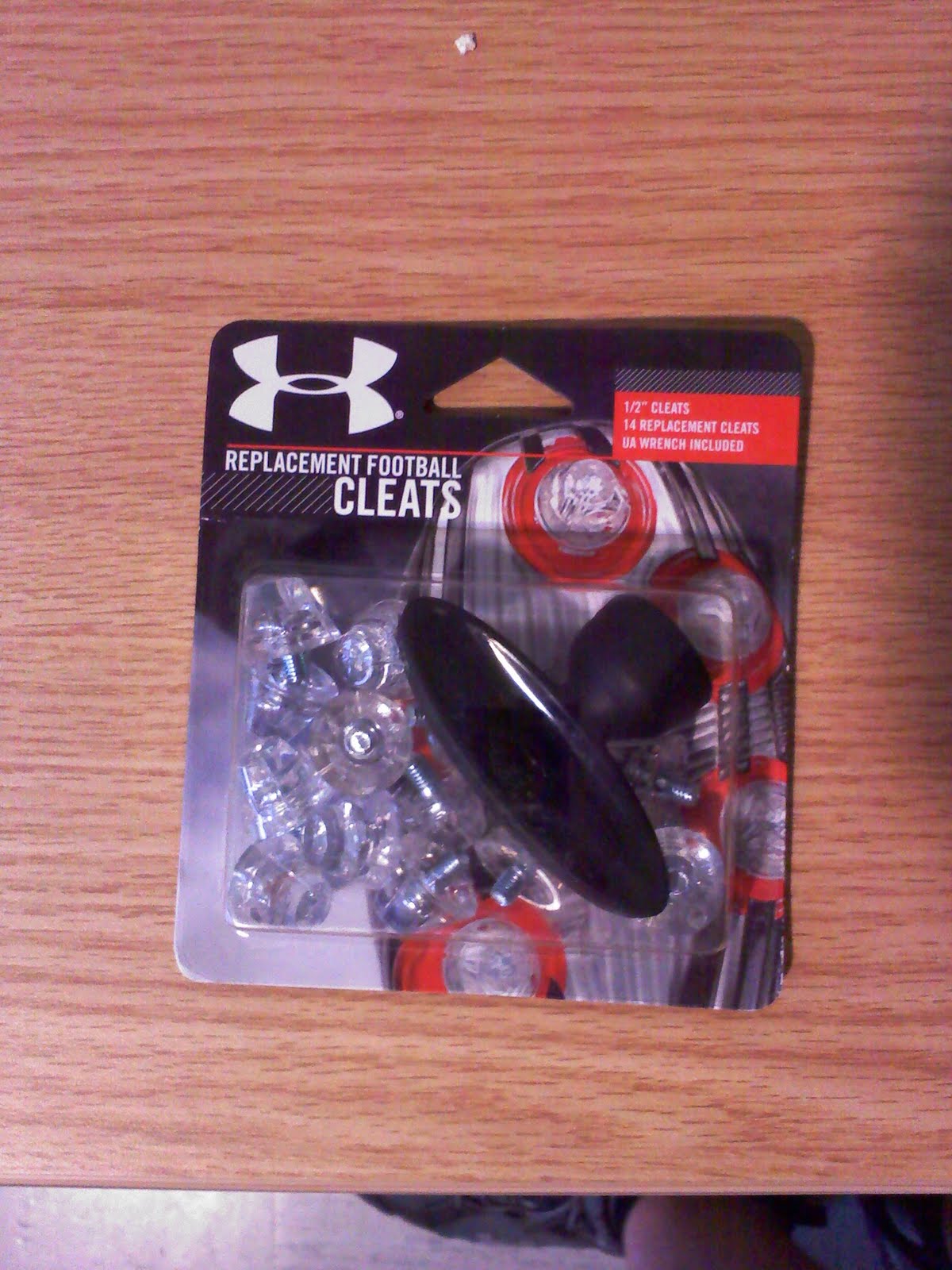 replacement cleats for under armour football